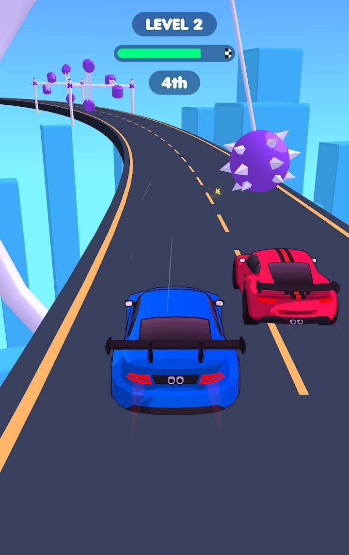 卡通小车障碍赛游戏官方版（Toony Race）  v4.4.2