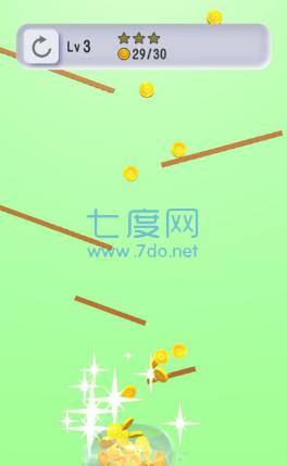 储钱罐接金币
