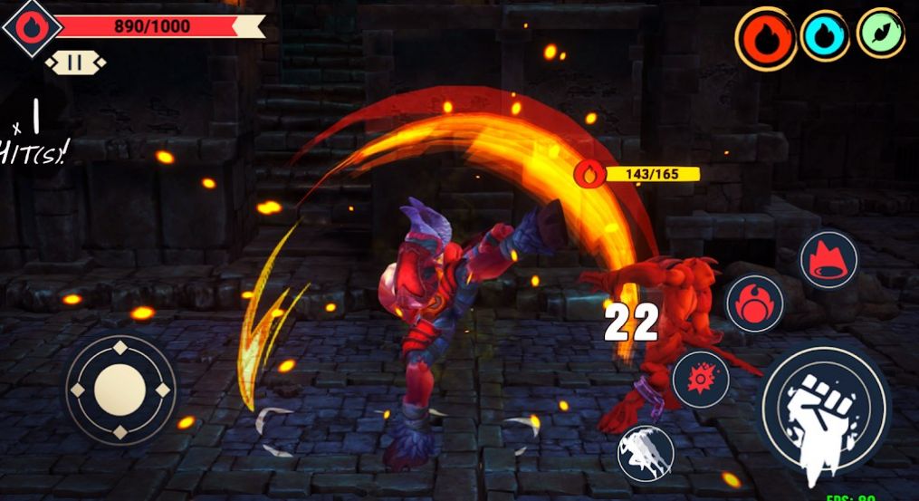 恶魔格斗家游戏安卓版（Demon Brawler）图片1