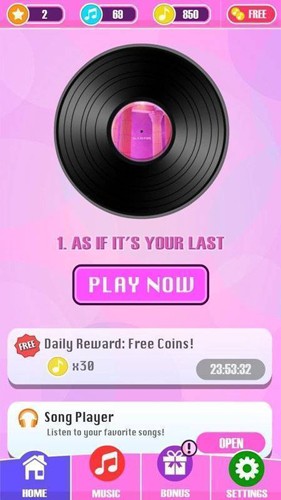 Blackpink钢琴块截图2
