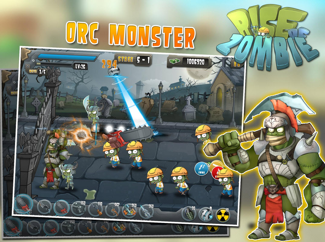 僵尸崛起rise of Zombie最新版 1.0.1 无限金钱修改版