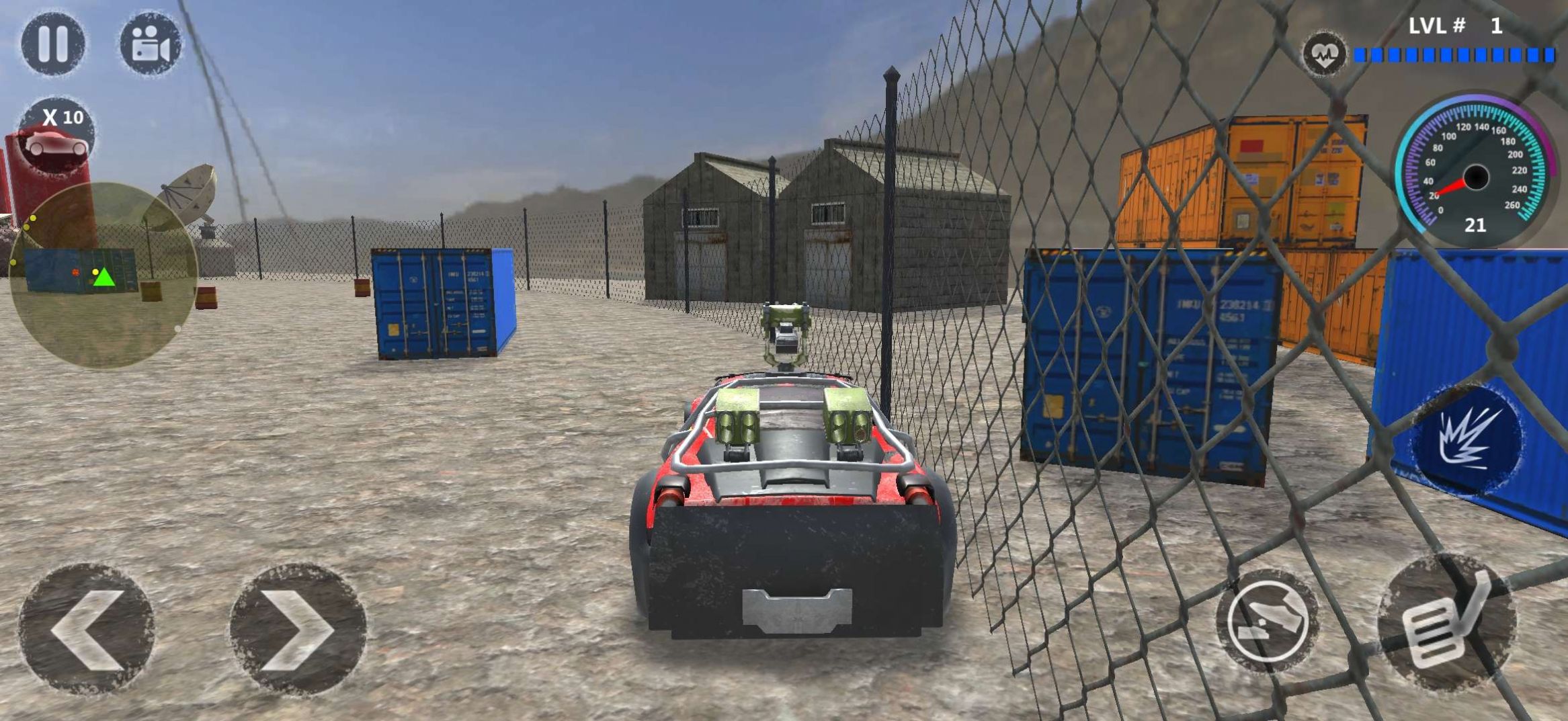 金属狂怒汽车狂游戏中文版(Metal Rage Car Madness)  v5.3.2