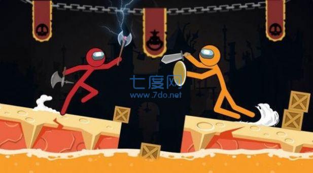 火柴人勇士PK战斗