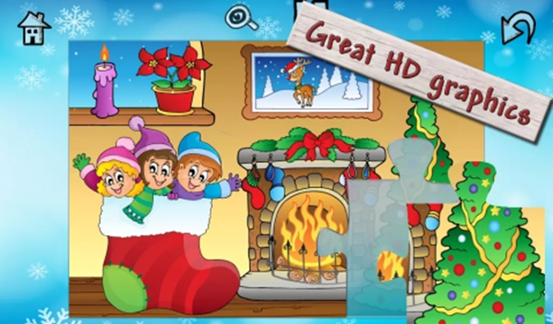 Christmas Puzzles(圣诞老人的圣诞拼图)截图2