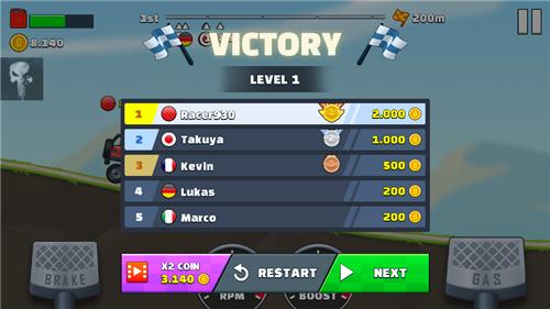 登山越野竞速内置菜单  v1.48