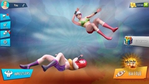 摔跤王对战截图2