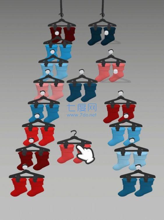 整理衣服颜色游戏
