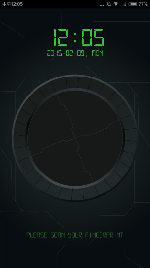 真实指纹解锁软件(finger scanner) 版本：scanner)