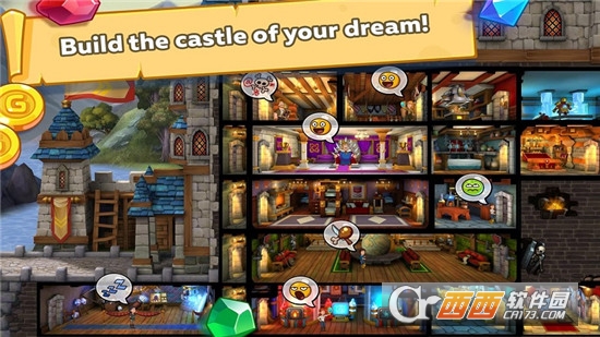 Hustle Castle(喧嚣的城堡幻想王国最新版)截图1