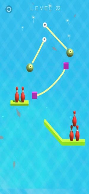 Bowling Cut Rope Puzzle游戏安卓无敌版下载图片1