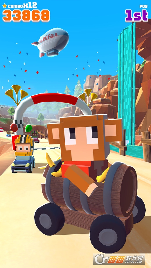 Blocky Racing(无尽街道狂飙手游) v0.9