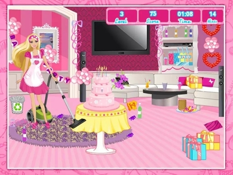 Princess party cleanup(粉色公主大扫除)截图0
