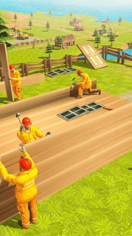 丛林小屋建造游戏官方版 截图1