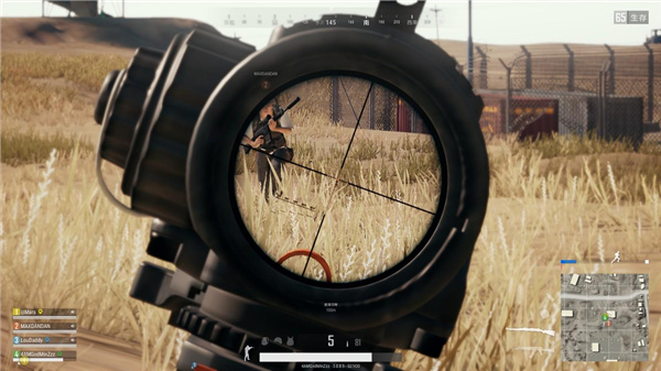 射击开镜瞄准