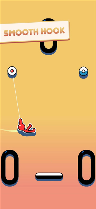 火柴人绳索跳跃最新版(Stickman Hook)截图2