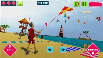 风筝战斗飞行3D游戏安卓版 截图1