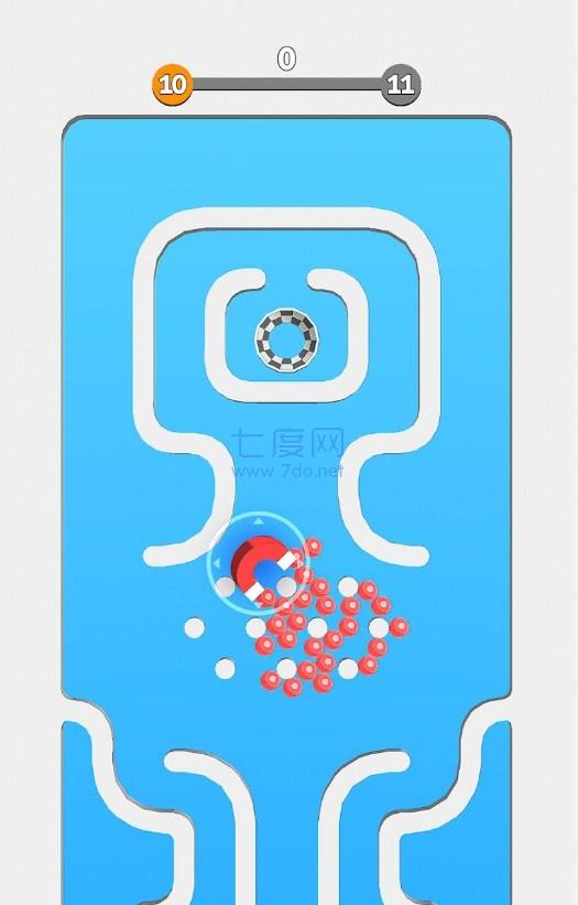 磁石迷宫游戏