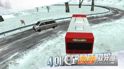 冬季巴士模拟3D手游截图2