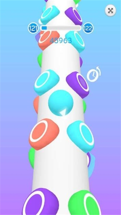 跃动的彩球截图0