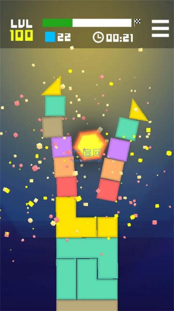 粉碎方块塔游戏截图0