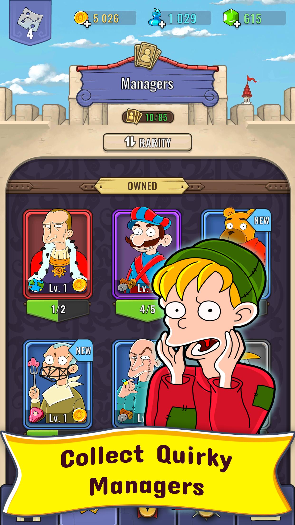 Hustle Kingdom Idle Clicker空闲喧嚣王国游戏最新版  v3.4.4