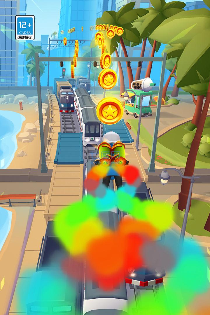 subwaysurf幻影滑板截图1