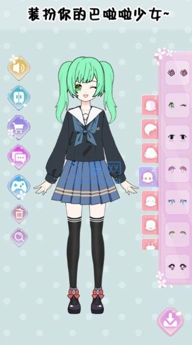 巴啦啦少女换装游戏