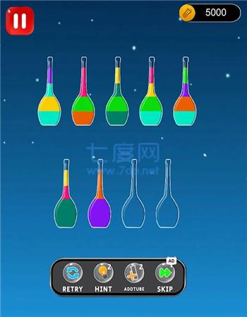 将水分类颜色拼图WaterSortColorPuzzle Game截图0