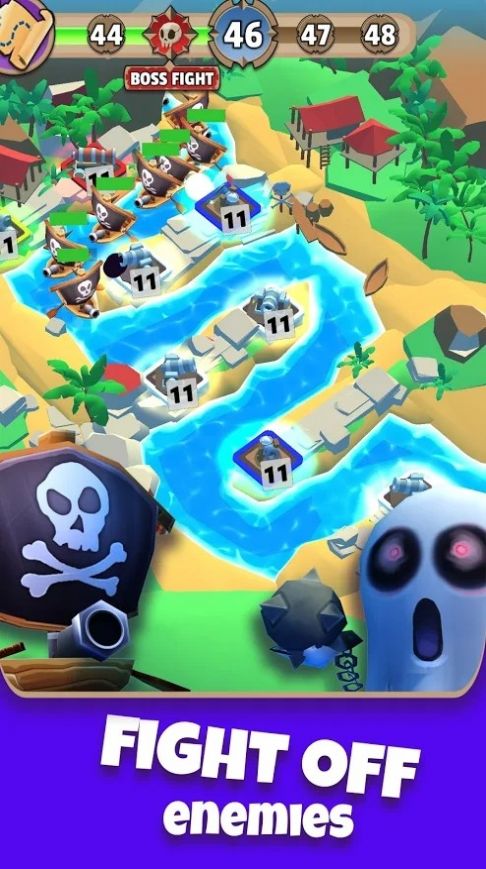 海盗合并TD游戏汉化中文版下载  v3.3.3