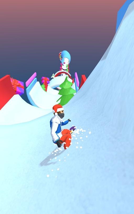 滑雪板挑战赛游戏中文版（Snowboard Challenge: Megaramp） 截图2