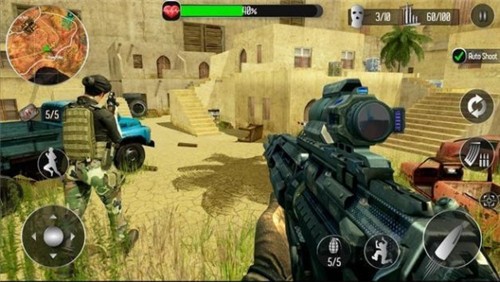 现代掩体打击射击截图2