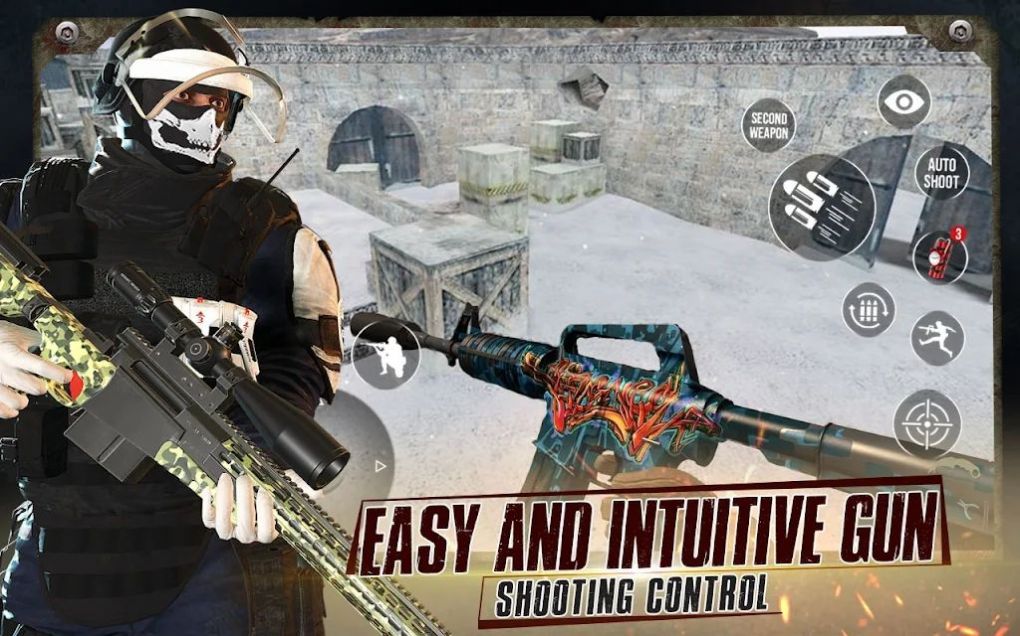 FPS反恐特种突围游戏最新官方版（FPS Commando CS Special Forces）图片1