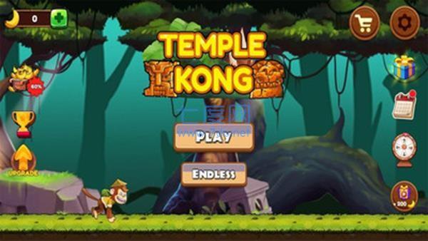 神庙香蕉金刚游戏截图0