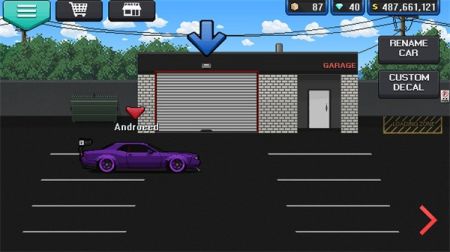像素赛车车手Pixel Car Racer截图1