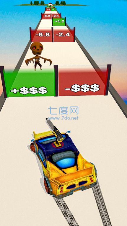 僵尸超级车3D模拟器游戏
