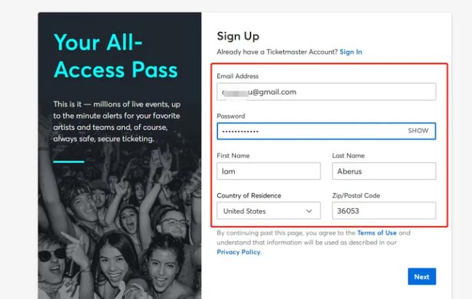 ticketmaster