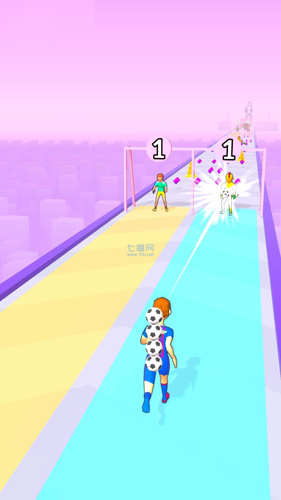 足球跑步者游戏