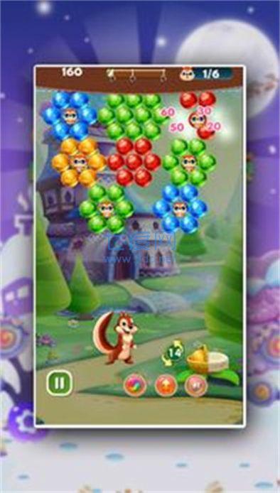 松鼠泡泡射手(Squirrel Bubble Shooter)