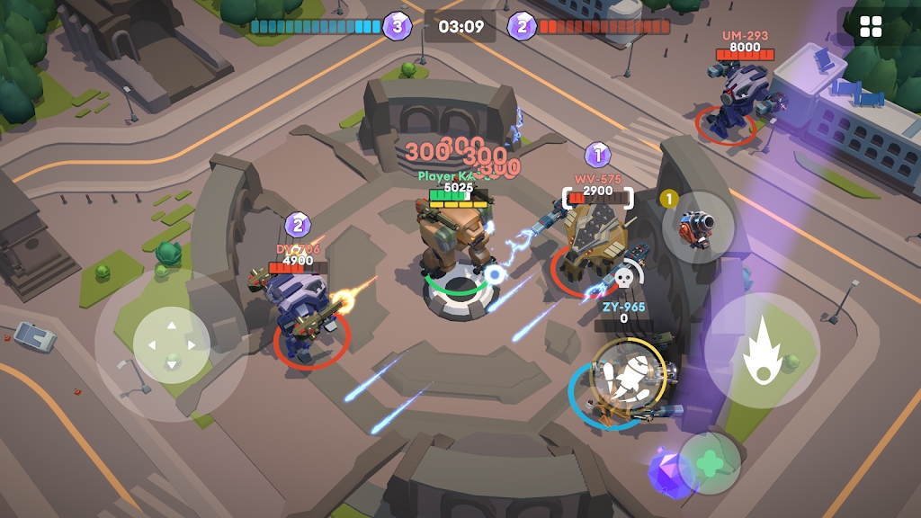 米格机器人战斗游戏官方版(Little Big Robots. Mech Battle)图片1