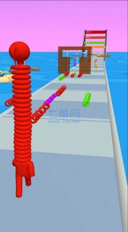 颈部堆叠跑酷3D截图2
