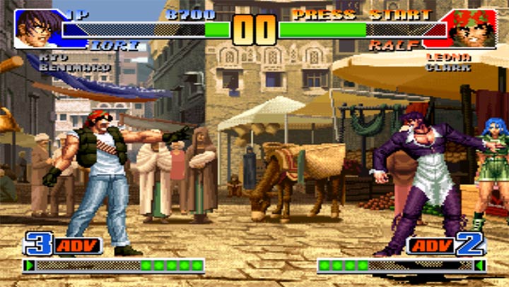 拳皇98 PS1版截图2