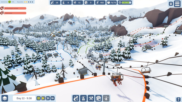 steam雪场大亨游戏免费最新版（Snowtopia: Ski Resort Tycoon）  v5.2.1
