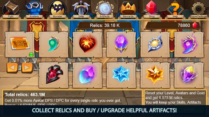 闲置怪物：点击大冒险游戏 v1.0.3.4