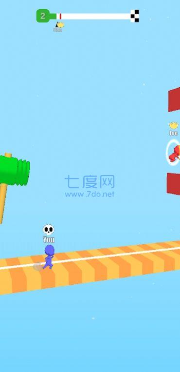 赛跑对抗赛游戏