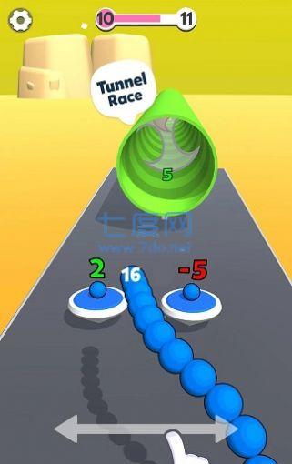 球蛇飞跃游戏