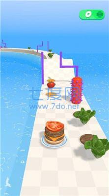 汉堡包跑酷游戏截图1