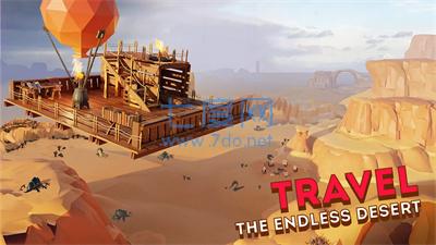 飞艇沙盒Desert Skies截图2