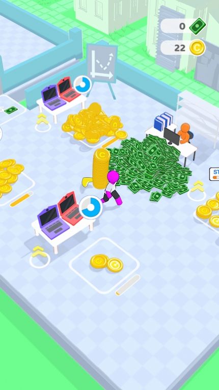 捡钱大师3D游戏官方版(Cryptocurrency Master 3D)图片1