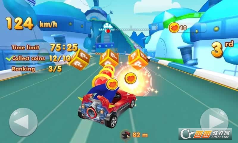 Sonic Chibi Race(索尼克卡丁车)截图0