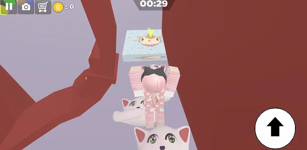 奥比猫屋跑酷截图1